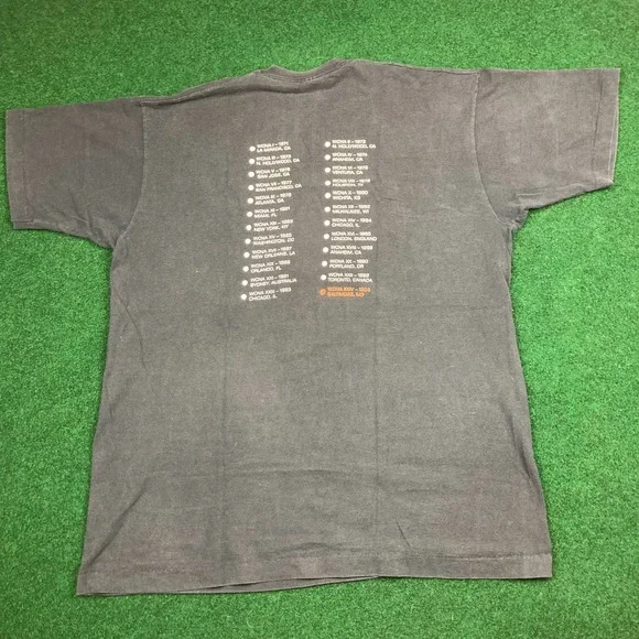 Vintage Narcotics Anonymous Shirt Mens XL Black 1994 Tour WCNA Single Stitch 90s - Picture 9 of 14